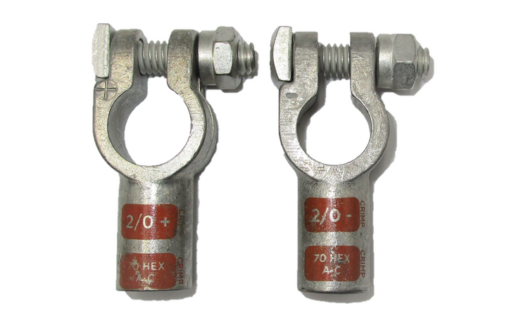 Straight Top-Post Battery Terminal Connectors