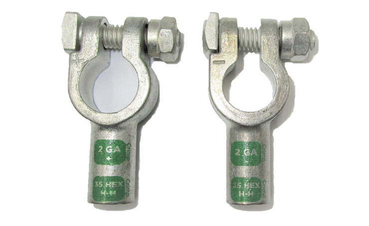 Straight Top Post Battery Terminal Connectors Phillip Cable