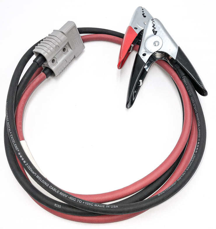 2 AWG Quick Connect Anderson SB175 with Battery Jumper Cable Clamp