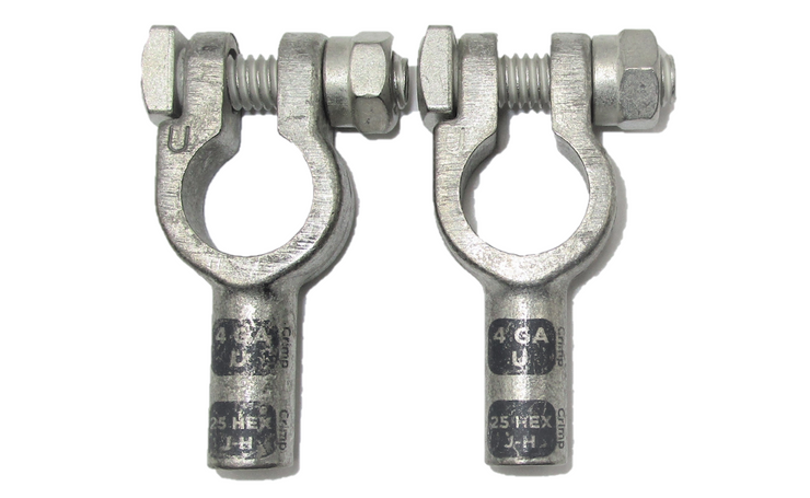 Straight Top-Post Battery Terminal Connectors – Phillip Cable Manufacturing