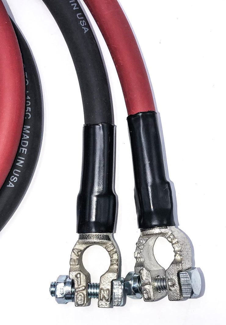 1/0 AWG Anderson SB175 Battery Cable with Battery Top-Post (Positive and Negative)
